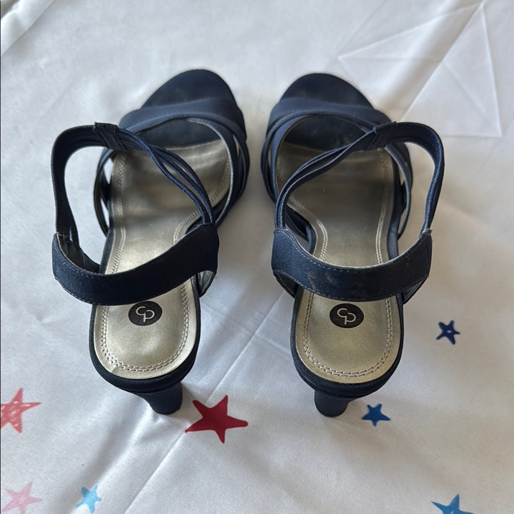 Dress Barn Blue Heels Elegant Design